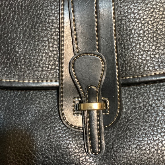 NWOT- Rachelle of Italy Crossbody- Black - Picture 4 of 15